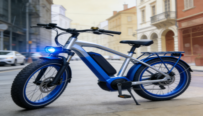 自行车电动变速器